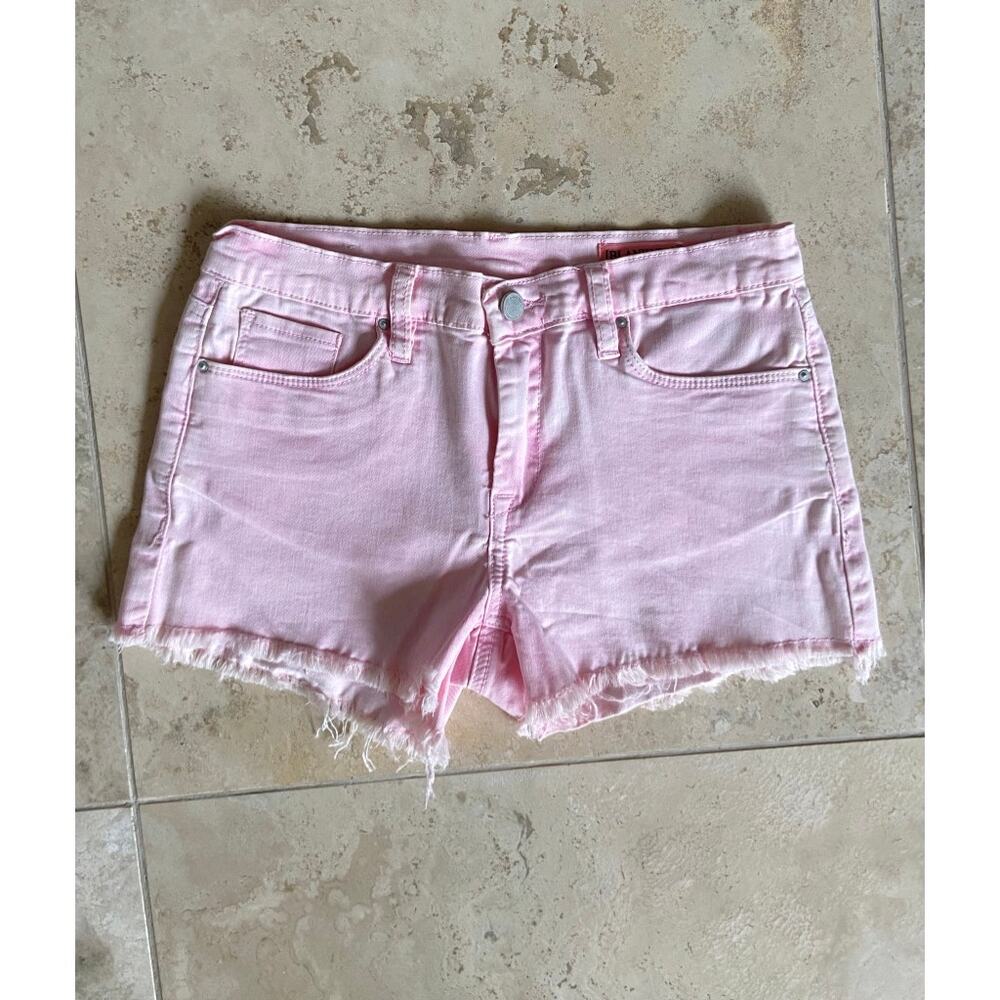 Blank NYC NWOT girls pink cut-off style raw hem shorts, 14yrs